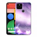 Дизайнерский пластиковый чехол для Google Pixel 5 Галактика