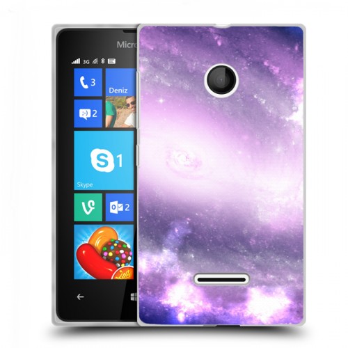 Дизайнерский пластиковый чехол для Microsoft Lumia 435 Галактика