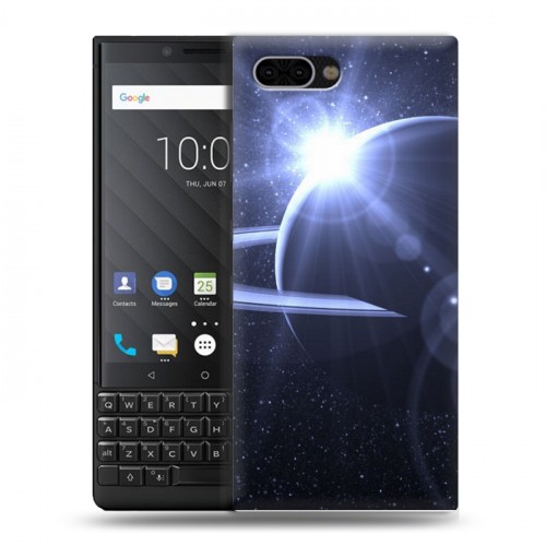 Дизайнерский пластиковый чехол для BlackBerry KEY2 Галактика