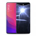 Дизайнерский силиконовый чехол для OPPO Find X Галактика