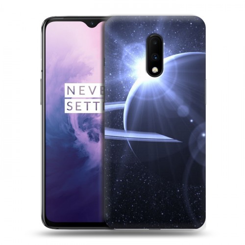 Дизайнерский пластиковый чехол для OnePlus 7 Галактика