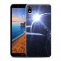 Дизайнерский силиконовый чехол для Xiaomi RedMi 7A Галактика