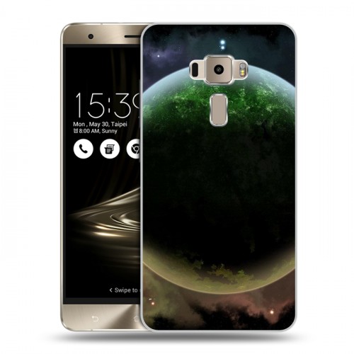Дизайнерский пластиковый чехол для Asus ZenFone 3 Галактика