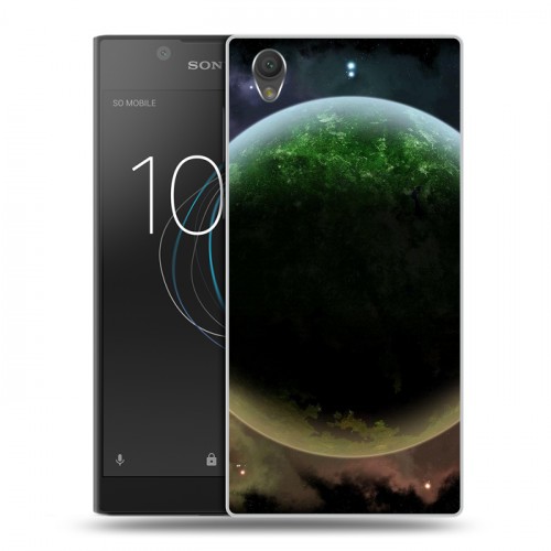 Дизайнерский пластиковый чехол для Sony Xperia L1 Галактика