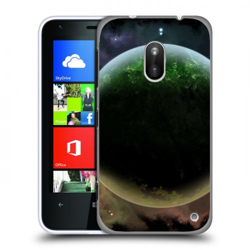 Дизайнерский силиконовый чехол для Nokia Lumia 620 Галактика