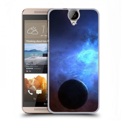 Дизайнерский пластиковый чехол для HTC One E9+ Галактика