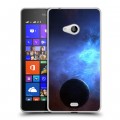 Дизайнерский пластиковый чехол для Microsoft Lumia 540 Галактика