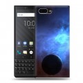 Дизайнерский пластиковый чехол для BlackBerry KEY2 Галактика