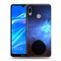 Дизайнерский пластиковый чехол для Huawei Y6 (2019) Галактика