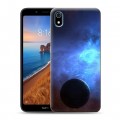 Дизайнерский силиконовый чехол для Xiaomi RedMi 7A Галактика