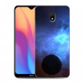 Дизайнерский силиконовый с усиленными углами чехол для Xiaomi RedMi 8A Галактика