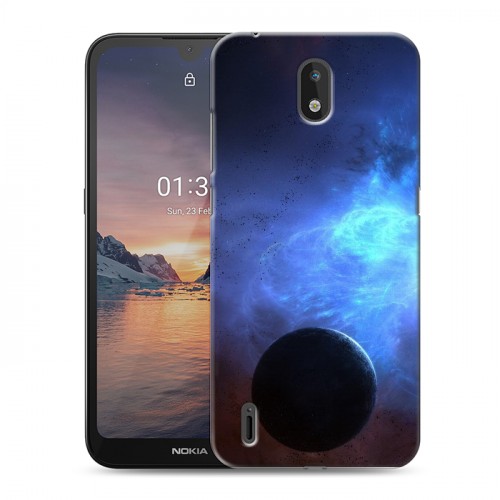 Дизайнерский силиконовый чехол для Nokia 1.3 Галактика