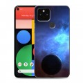 Дизайнерский пластиковый чехол для Google Pixel 5 Галактика