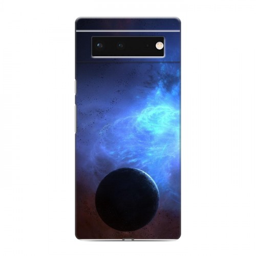 Дизайнерский силиконовый с усиленными углами чехол для Google Pixel 6 Галактика