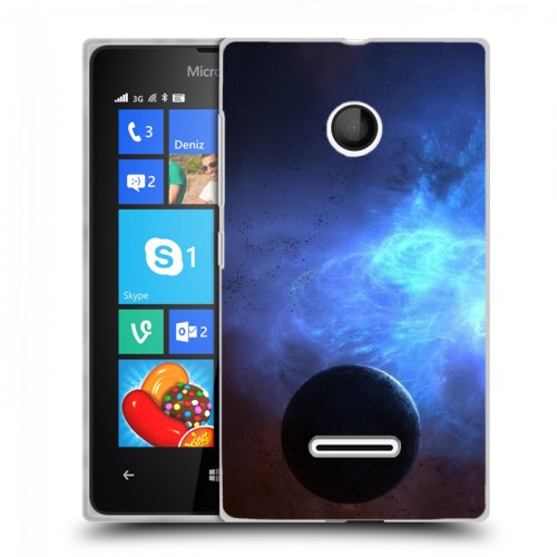 Дизайнерский пластиковый чехол для Microsoft Lumia 435 Галактика