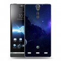 Дизайнерский пластиковый чехол для Sony Xperia S Галактика