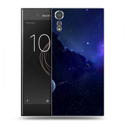 Дизайнерский пластиковый чехол для Sony Xperia XZs Галактика