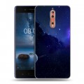 Дизайнерский пластиковый чехол для Nokia 8 Галактика