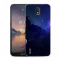 Дизайнерский силиконовый чехол для Nokia 1.3 Галактика