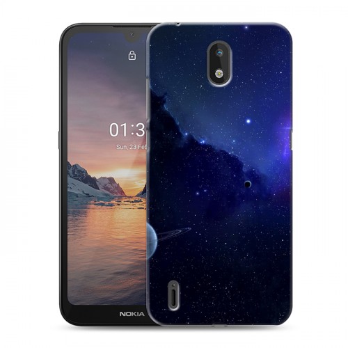 Дизайнерский силиконовый чехол для Nokia 1.3 Галактика