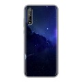 Дизайнерский силиконовый чехол для Huawei Y8p Галактика