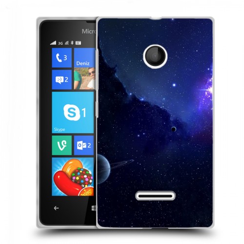 Дизайнерский пластиковый чехол для Microsoft Lumia 435 Галактика