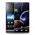 Дизайнерский пластиковый чехол для Sony Xperia S Галактика