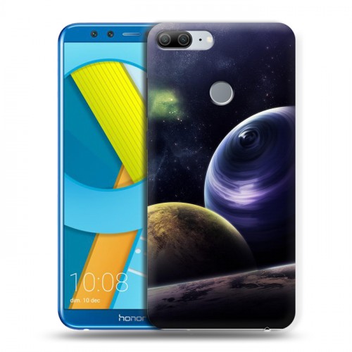Дизайнерский пластиковый чехол для Huawei Honor 9 Lite Галактика