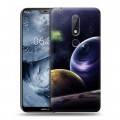 Дизайнерский пластиковый чехол для Nokia 6.1 Plus Галактика