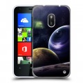 Дизайнерский пластиковый чехол для Nokia Lumia 620 Галактика