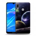 Дизайнерский пластиковый чехол для Huawei Y6 (2019) Галактика