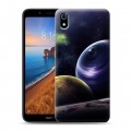 Дизайнерский силиконовый чехол для Xiaomi RedMi 7A Галактика