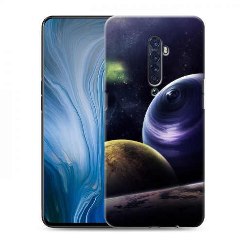 Дизайнерский пластиковый чехол для OPPO Reno2 Z Галактика