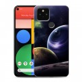 Дизайнерский пластиковый чехол для Google Pixel 5 Галактика