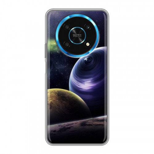 Дизайнерский силиконовый чехол для Huawei Honor Magic 4 Lite 5G Галактика