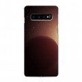 Дизайнерский силиконовый чехол для Samsung Galaxy S10 Галактика