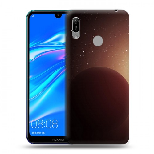 Дизайнерский пластиковый чехол для Huawei Y6 (2019) Галактика