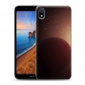 Дизайнерский силиконовый чехол для Xiaomi RedMi 7A Галактика