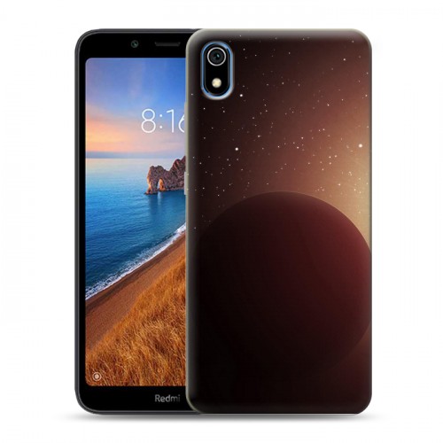 Дизайнерский силиконовый чехол для Xiaomi RedMi 7A Галактика