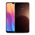 Дизайнерский силиконовый с усиленными углами чехол для Xiaomi RedMi 8A Галактика