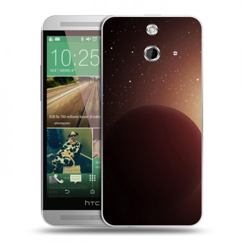 Дизайнерский пластиковый чехол для HTC One E8 Галактика