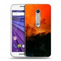 Дизайнерский пластиковый чехол для Lenovo Moto G Галактика