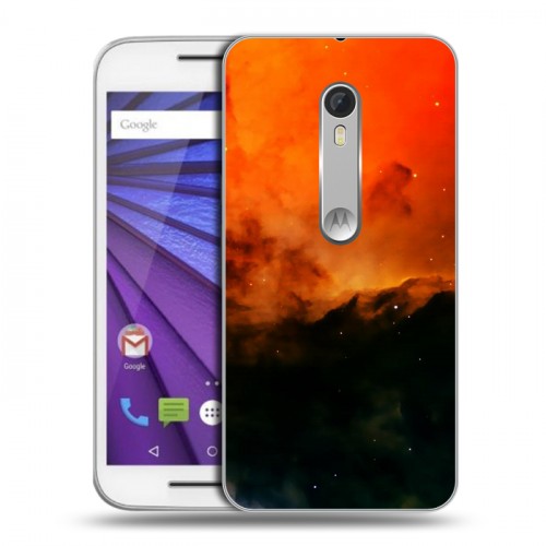 Дизайнерский пластиковый чехол для Lenovo Moto G Галактика