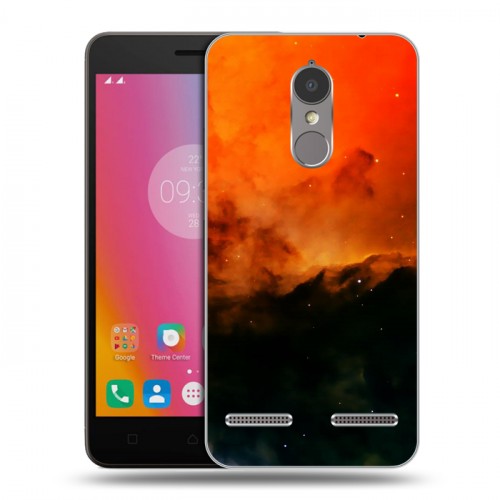 Дизайнерский пластиковый чехол для Lenovo K6 Галактика