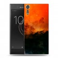 Дизайнерский пластиковый чехол для Sony Xperia XZs Галактика