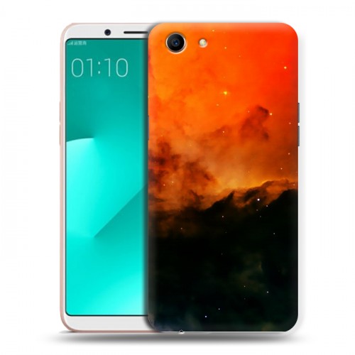 Дизайнерский пластиковый чехол для OPPO A83 Галактика