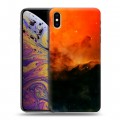 Дизайнерский силиконовый чехол для Iphone Xs Max Галактика