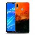 Дизайнерский пластиковый чехол для Huawei Y6 (2019) Галактика