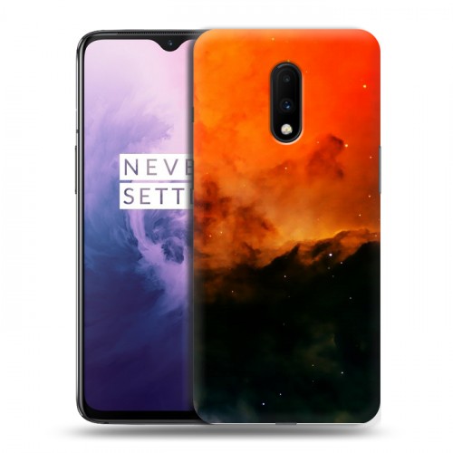 Дизайнерский пластиковый чехол для OnePlus 7 Галактика