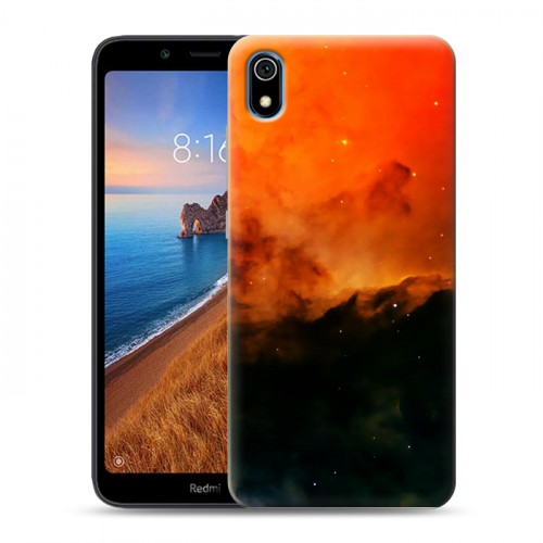 Дизайнерский силиконовый чехол для Xiaomi RedMi 7A Галактика